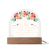 Masterpiece of a Wife - LED Dome Plaque